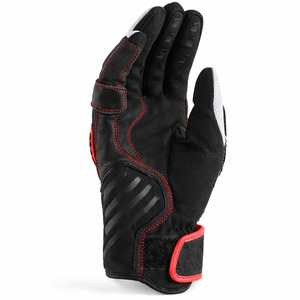 Motorcycle Racing <b>Gloves</b> Full Finger Leather Mesh Breathable Non-Slip Protective <b>Touchscreen</b> Unisex Hook Loop Closure <b>Gloves</b> - Product Image 2
