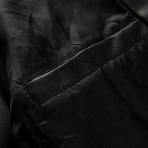 2023 Best Design Breathable Sheep Skin Leather Jacket for Men Softshell Fabric Wholesale <b>Cheap</b> Price for Winter - Product Image 3