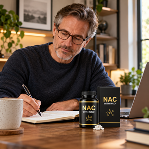 Capsules NAC avec NAD+ en marque privée OEM, 1200 mg, 240 capsules végétariennes, complément d'acides aminés, formule personnalisée, logo personnalisé - Product Image 2