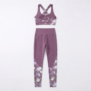 Custom Logo Women's Quick Dry Sports Skort Set Slim Fit Short Sleeve Top Breathable <b>Running</b> Yoga Gym Activewear - Product Image 3