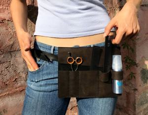 Étui de Rangement Professionnel pour Ciseaux de Barbier en Cuir Véritable Premium Anti-Odeur Grande Capacité Robuste – Sac de Transport pour Outils de Salon - Product Image 2