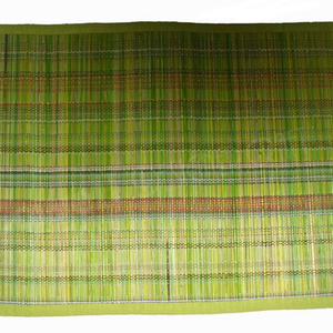 Handknit Dyed cora fiber dining table mat <b>Rectangle</b> Bamboo Eco-Friendly Reusable Durable Patterned Dining <b>Placemat</b> Home - Product Image 1