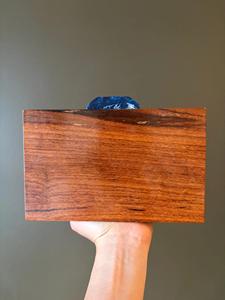 Nuevo Bolso de Mano de Madera para Mujer al por Mayor con Cierre de Latón Personalizado, Bolso de Mano de Alta Calidad - Product Image 3