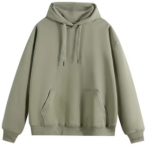 Quality Soft <b>Hooded</b> Loose <b>Fleece</b> 250g Men's Regular Fit Thickened Sweatshirt Custom Logo Cartoon Pattern Lined Eco-Friendly - Product Image 1