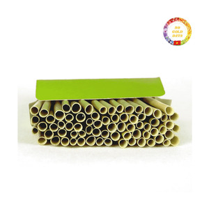 Natural Grass Drinking <b>Straws</b> | Chemical Free Sustainable | 200mm <b>Disposable</b> | Supplier For Hotel Restaurant - Product Image 1