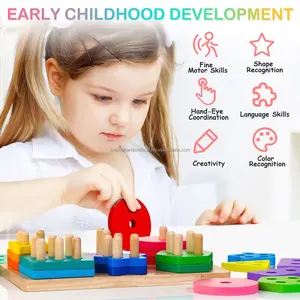 Juguetes de actividades de rompecabezas interactivos para niños, juguetes educativos, atractivos y divertidos para el desarrollo del cerebro para todas las edades - Product Image 4