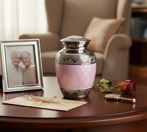 Tarro de Almacenamiento Decorativo de Acero Inoxidable Rosa de Lujo con Tapa, Recipiente Artesanal Grabado, Organizador de Encimera de Cocina, Regalo - Product Image 6