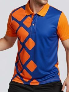 เสื้อเชิ้ตแขนสั้นผู้ชายแบบลำลอง ผ้าถักโพลีเอสเตอร์ ระบายอากาศได้ดี น้ำหนัก 180 กรัม ผลิตในประเทศปากีสถานโดย Massee Sports - Product Image 3