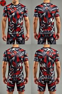 Tenues d'équipe personnalisées avec logo, design par sublimation, uniformes de volley-ball à séchage rapide, respirants, 100% polyester, ensemble de maillots de volley-ball pour hommes et femmes - Product Image 5