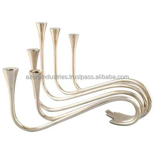 Chaud attrayant métal fil bougeoir Antique fini à la main fer bougeoir mariage éclairage décor bougeoir - Product Image 1