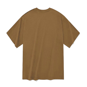 Camiseta de Manga Corta con Cuello Redondo para Hombre, Color Verde, Corte Regular, 100% Algodón, Lisa, Informal, de Color Sólido, Tejido de Punto Jersey, Último Diseño OEM ODM - Product Image 5