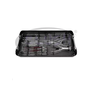 Orthopedic Spinal Lumbar Surgery Stainless Steel Manual Instrument Set with Sterilization Case By <b>Blush</b> Surgical - Product Image 5