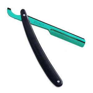 Navaja de Afeitar Recta de Acero Inoxidable, Herramientas de Belleza, Navaja de Afeitar Recta para Hombre, Cuchillo de Afeitar Plegable - Product Image 3