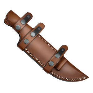 Étui de protection en cuir pour couteau de chasse, équipement de camping, survie et équipement de bushcraft, vente en gros, étui de couteau personnalisé - Product Image 4