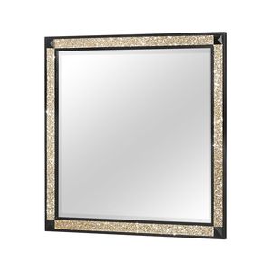 Specchio LIVELY Nero/Oro con Cornice Elegante e Design Moderno - Product Image 3