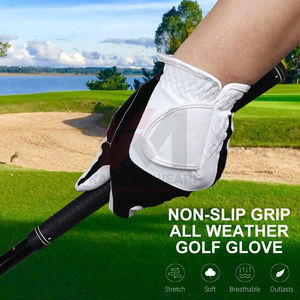 Guantes de Golf de Silicona con Cuero Cabretta, Logotipo Personalizado, Agarre Profesional, Sensación Suave, Equipo de Entrenamiento de Golf, Directo de Fábrica - Product Image 2