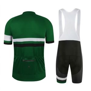 Conjunto de Jersey de Ciclismo Personalizado para Mujer, Manga Larga, Secado Rápido, 100% Poliéster, Pantalones Cortos de Malla, 220g, Impresión Digital, Liso - Product Image 2