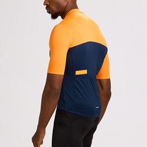Maillots de cyclisme pour hommes, neufs, personnalisés, OEM, vente en gros, respirants, en spandex/polyester, manches courtes, légers, transfert thermique - Product Image 3
