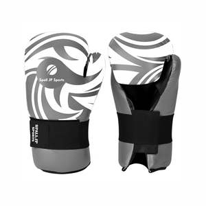 Gants semi-contact en gros avec rembourrage en mousse durable pour le Taekwondo, le Karaté et les arts martiaux – Gants semi-partial pour le sparring - Product Image 3