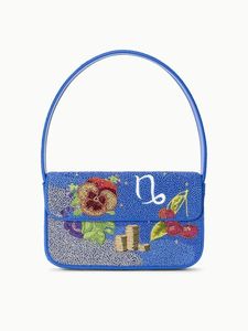Bolso de Hombro Artesanal con Cuentas, Tipo Clutch Cuadrado, Diseño Cóctel de Limón, Ligero, con Cierre de Cremallera, para Uso Diario, para Mujer - Product Image 5