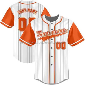 Vente en gros maillots de baseball de l'équipe de Toronto personnalisés maillots de softball maillot de sport unisexe respirant 100% polyester imprimé par sublimation - Product Image 2