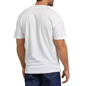 Camiseta Blanca Unisex para Hombre, Algodón Suave Premium, Cuello Redondo, Ligera, Transpirable, Informal, para Uso Diario, Estilo Clásico Minimalista - Product Image 2