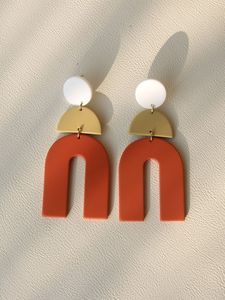 Handmade Resin <b>Earrings</b> for Women, Colorful Lightweight Statement <b>Earrings</b>, Unique Fashion Jewelry for Daily Wear Party and Gift - Product Image 5