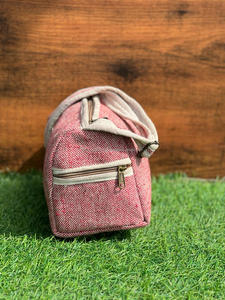 Nueva bolsa de lona de cáñamo hecha a mano, estilo bohemio Hippie, bolsas de fin de semana para toda la noche, gran oferta, de algodón ecológico Material, bolsas de equipaje de viaje - Product Image 6