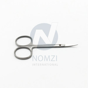 Coupe-cuticules de haute qualité en acier inoxydable, style russe, pré-usiné, pour droitiers, pliable, durable, tranchant et courbé - Product Image 5