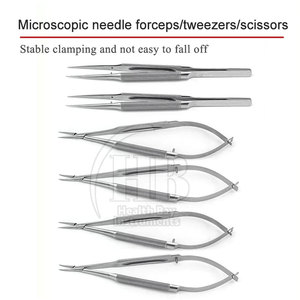 Ensemble complet d'instruments chirurgicaux manuels, microchirurgie, acier inoxydable, réutilisables, outils de précision pour interventions chirurgicales, CE INSTRUMENTS - Product Image 4