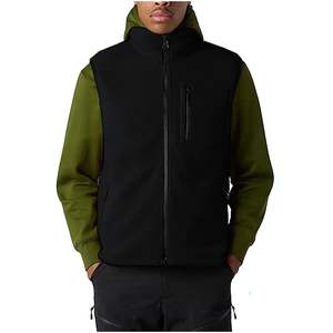 Gilet polaire léger pour homme, sans manches, zippé, décontracté, pour l'extérieur, le golf, veste chaude d'hiver, vente en gros - Product Image 2