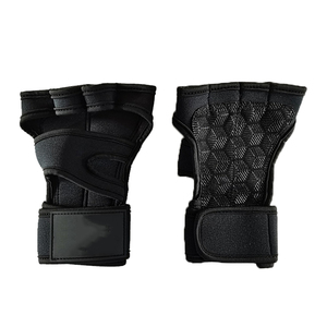 Gymnastics Weight Lifting Cowhide <b>Ribbon</b> Hand Palm Protection Grips Pads - Product Image 5