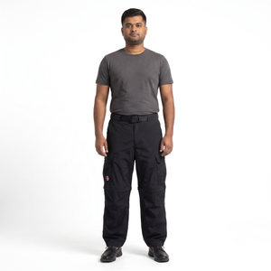 Pantalon cargo oversize en nylon ripstop 320 GSM pour homme avec poches amovibles, style techwear cyberpunk streetwear, personnalisable OEM, coupe large, taille XS - Product Image 1