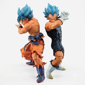 โมเดลสะสมฟิกเกอร์อนิเมะโกคูและเบจิต้า SSGSS ทำจาก PVC - Product Image 3