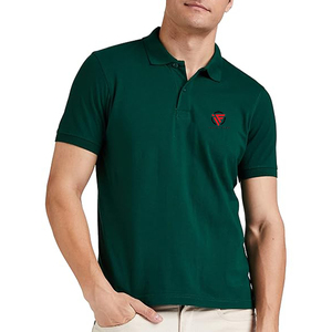 2026 New Trend Fashion Men's Polo Shirt Lapel Collar Short Sleeve Solid <b>White</b> Casual Top <b>Tee</b> for Business Uniforms - Product Image 5