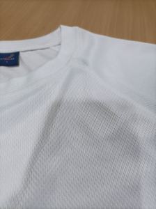 เสื้อยืด100% สกรีนโพลีเอสเตอร์พิมพ์ลายตาข่ายขนาดเล็ก140 GSM สำหรับ DTG การพิมพ์สกรีนในเสื้อยืด - Product Image 6