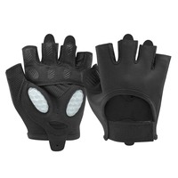 Guantes de Levantamiento de Pesas Transpirables con Logotipo Personalizado, Medios Dedos, para Gimnasio, Hombres, Mujeres, Ciclismo al Aire Libre, Pole Dance, Pesca, Entrenamiento, Fitness