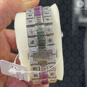 Montre de Luxe Charmante en Acier Inoxydable, Boîtier 42mm, Mouvement Mécanique Analogique, Bijou de Mode pour Hommes et Femmes, Bracelet, Étanchéité 10 ATM - Product Image 4