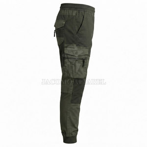 <b>Work</b> Pants Men Tactical <b>Joggers</b> Cargo Trousers For Construction Training Hiking Camping With Adjustable Ankle Cuffs - Product Image 4