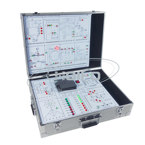 Boîte <span class=keywords><strong>de</strong></span> formation PLC portable pour contrôleur <span class=keywords><strong>logique</strong></span> programmable, équipement éducatif pour l'expérimentation et le test en laboratoire scolaire - Product Image 2