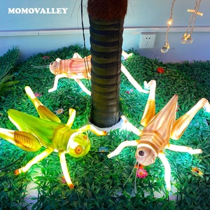 Venta dc12v estudiante decoraciones navideñas iluminación saltamontes de Pascua leafhopper para vacaciones jardín Navidad Acción de Gracias - Product Image 6