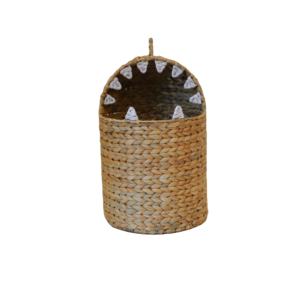 ตะกร้าผักตบชวาธรรมชาติรูปสัตว์หรูหราน่ารักหลากหลาย - Product Image 1