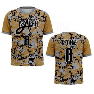 เสื้อยืดพิมพ์ลายแบบซับลิเมชั่น โพลีเอสเตอร์ 100% แห้งเร็ว ใส่ได้ทั้งชายและหญิง สไตล์ลำลอง - Product Image 1