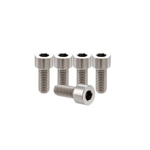 Tornillos Allen de titanio M3 M4 M5 x 25mm M6 M8 para manillar de bicicleta, tornillos de cabeza hexagonal para elevación de manillar de bicicleta - Product Image 4