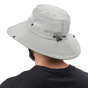 Chapeau de soleil d'été réglable à large bord, protection UV UPF, chapeau de pêche et de randonnée en nylon pour hommes et femmes, idéal pour le jardinage - Product Image 2