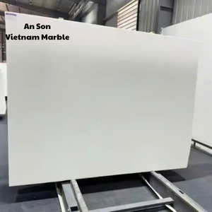 Losa de Mármol Blanco Pulido 100% Natural, Impermeable, Duradera y Ecológica para Uso en Interiores de Villas y Hospitales, Fábrica de Vietnam - Product Image 1