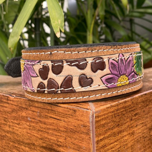 Nuevos productos populares 2024, Collar de perro de cuero mecanizado a mano de tendencia, collares de entrenamiento para perros de piel de vaca genuina personalizados - Product Image 2