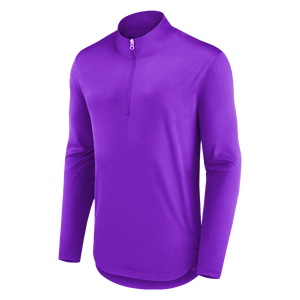 Custom Logo Men Sports Pullover Half Zip Shirt Breathable Fitness Wear Supplier - Product Image 1