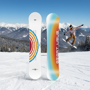 Ottimi Snowboard Urus Rainbow per Tutti i Tipi di Montagna e Freestyle per Donne, da Principianti ad Avanzati, con Servizio OEM ODM - Product Image 1