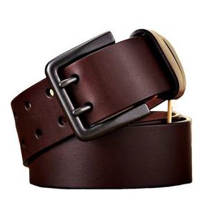 <b>High</b> Quality Men’s Leather Belt – Custom Length, Steel Buckle – Direct from Pakistan - Product Image 3